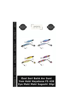 Özel Seri Balık Avı Suni Yem Hobi Hayabusa Fs 438 Eye Maki Maki Sagoshi 30gr Özel Seri Balık Avı Suni Yem Hobi Hayabusa Fs 438 Eye Maki Maki Sagoshi 30gr