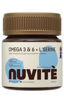 Nuvite Omega 3 Çikolata Aromalı 300 Gr Nuvite Omega 3 Çikolata Aromalı 300 Gr