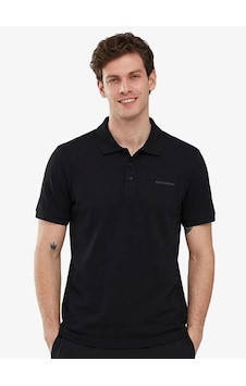 Skechers M Short Sleeve Polo Erkek T-shirt SIYAH Skechers M Short Sleeve Polo Erkek T-shirt SIYAH