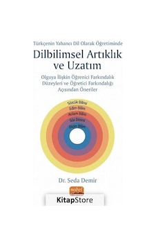 Türkçenin Yabancı Dil Olarak Öğretiminde Dilbilimsel Artıklık ve Uzatım  - Seda Demir  - Nobel Bilimsel Eserler