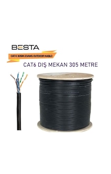 Best-cat06 Outdoor Pe Besta 23awg Cat6 305m Kablo