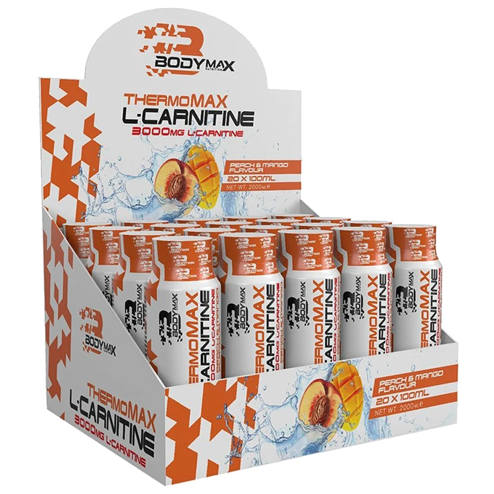 Bodymax Thermomax L-carnitine 3000 Mg 20 Shot Şeftali Mango Aromalı
