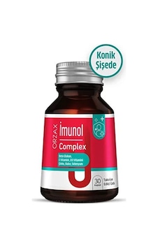 İmunol Complex 30 Kapsül Konik Şişede İmunol Complex 30 Kapsül Konik Şişede