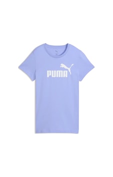 Puma Ess No. 1 Logo Tee Mor Kadın T-shirt Puma Ess No. 1 Logo Tee Mor Kadın T-shirt