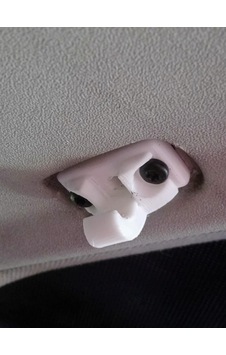Volkswagen Caddy Güneşlik Klipsi Siyah