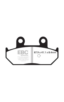 Ebc Sfac412 Suzukı Burgman An400/650 07-15 Carbon Arka Fren Balatası Ebc Sfac412 Suzukı Burgman An400/650 07-15 Carbon Arka Fren Balatası