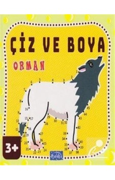 Mercankitap- Çiz ve Boya Orman 3 Yaş / Kolektif Mercankitap- Çiz ve Boya Orman 3 Yaş / Kolektif