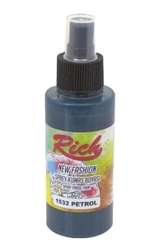 Rich New Fashion Sprey Kumaş Boyası 100 Cc. 1532 Petrol