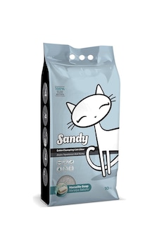 Sandy Marseille Soap Topaklaşan Bentonit Kedi Kumu 10 L