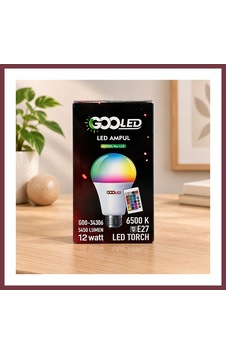 Storeşahin 12 W Rgb Kumandalı Ampul Shn0720 Storeşahin 12 W Rgb Kumandalı Ampul Shn0720