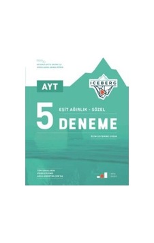 Okyanus Ayt Iceberg 5 Deneme Eşit Ağırlık - Sözel Okyanus Yayınla Okyanus Ayt Iceberg 5 Deneme Eşit Ağırlık - Sözel Okyanus Yayınla
