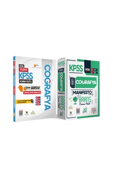 2026 Kpss Ön Lisans Coğrafya Kara Kutu Soru Bankası Ve Manifesto Çözümlü Branş Deneme 2li Seti 2026 Kpss Ön Lisans Coğrafya Kara Kutu Soru Bankası Ve Manifesto Çözümlü Branş Deneme 2li Seti