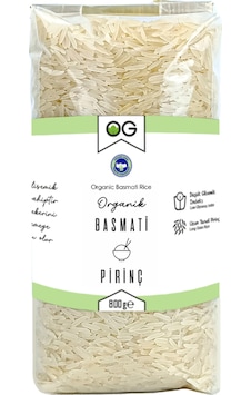 Organik Basmati Pirinç 800 Gr Organik Basmati Pirinç 800 Gr