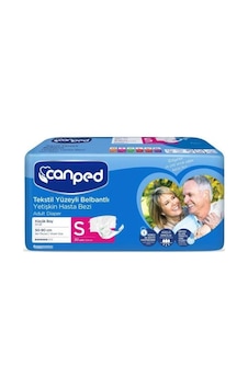 Canped Tekstil Yüzey Belbantlı Hasta Bezi S 30'lu Canped Tekstil Yüzey Belbantlı Hasta Bezi S 30'lu