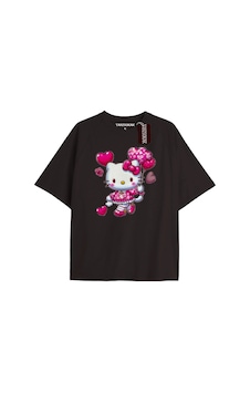 Adrift Balon Kalp Hello Kitty Siyah Adrift Balon Kalp Hello Kitty Siyah