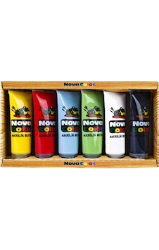 Nova Color Akrilik Boya 6*75 ML Nova Color Akrilik Boya 6*75 ML