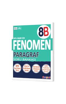 Burcu Fenomen 8 Paragraf Soru Bankası B Burcu Fenomen 8 Paragraf Soru Bankası B