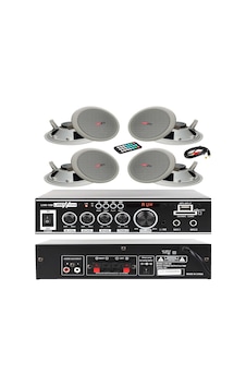 Last Voice Ekonomi Ceiling Paket-4 Anfi ve Tavan Hoparlörü Seti Last Voice Ekonomi Ceiling Paket-4 Anfi ve Tavan Hoparlörü Seti