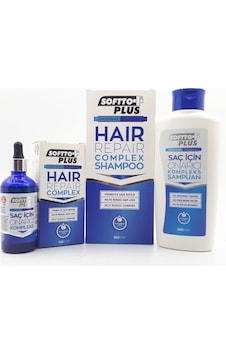 Softto Plus İkisi Bir Arada Saç Onarıcı Şampuan 360 ML + Kompleks Serum 100 ML
