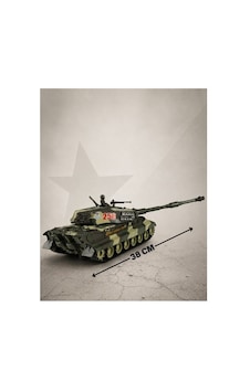 Akx535-1 Tiger Iı Panzerkampfwagen Tiger Ausf. B 2.4 Ghz Uzaktan Kumandalı Tank 15 Fonksiyonlu