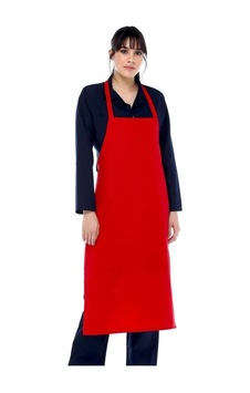 Kırmızı Askılı Önlük Unisex Kırmızı Kırmızı Askılı Önlük Unisex Kırmızı