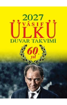 Ülkü Duvar Takvimi - 2027 Yeşil