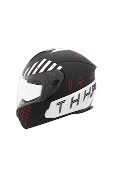Thh T810s Mmxxı Kapalı Motosiklet Kaskı Siyah - Kırmızı Thh T810s Mmxxı Kapalı Motosiklet Kaskı Siyah - Kırmızı