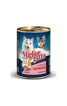 Miglior Gatto Somonlu Konserve Yetişkin Kedi Maması 405 G Miglior Gatto Somonlu Konserve Yetişkin Kedi Maması 405 G