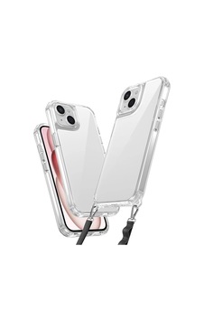 Apple Uyumlu iPhone 15 Kılıf Airbagli Takılabilir Askı Aparatlı Zore Snap Silikon Kapak Şeffaf Apple Uyumlu iPhone 15 Kılıf Airbagli Takılabilir Askı Aparatlı Zore Snap Silikon Kapak Şeffaf