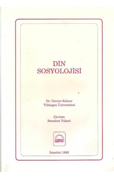 Din Sosyolojisi - Günter Kehrer 2.el