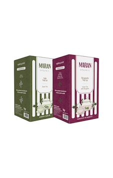 Maran Bergamotlu Ve Sade Yeşil Çay 2 x 300 G Maran Bergamotlu Ve Sade Yeşil Çay 2 x 300 G