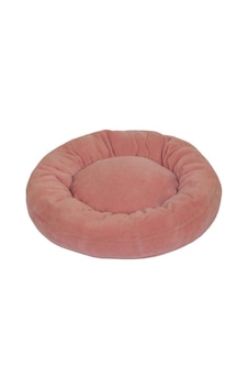 Pribor Kedi Ve Köpek Simit Yatağı 50 Cm Çap Polar Pembe-fuşya