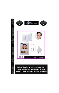 Delux Serisi V Maske İnce Yüz Şekillendirici Sarkma Karşıtı Bandı Çene Hattı Kolay Kullanım Delux Serisi V Maske İnce Yüz Şekillendirici Sarkma Karşıtı Bandı Çene Hattı Kolay Kullanım