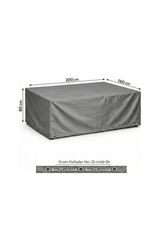 200x160x80 Cm Gri Renk Bahçe Mobilya Koruma Örtüsü Tır Brandasından Üretilen Kuşgözü Kapsüllü Diğer 200x160x80 Cm Gri Renk Bahçe Mobilya Koruma Örtüsü Tır Brandasından Üretilen Kuşgözü Kapsüllü Diğer