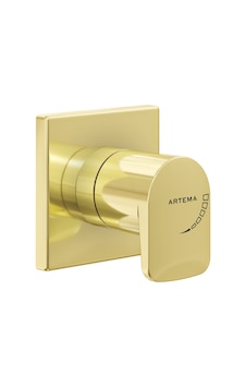 Artema Root Square A4272974 Ankastre Stop Valf, Soft Altın Artema Root Square A4272974 Ankastre Stop Valf, Soft Altın