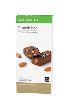 Herbalife Protein Bar Vanilya Aromalı Bademli Vanilya Aromalı 14'lü Paket Herbalife Protein Bar Vanilya Aromalı Bademli Vanilya Aromalı 14'lü Paket