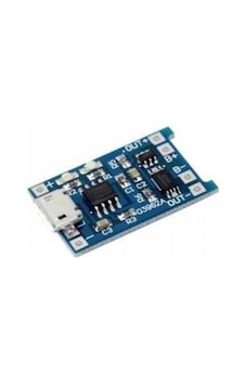 Tp4056 Micro Usb Lipo Şarj Aleti 3.7V - Korumalı Tp4056 Micro Usb Lipo Şarj Aleti 3.7V - Korumalı