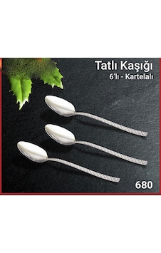 Konak Züccaciye Hasır Desen 6lı Tatlı Kaşığı Konak Züccaciye Hasır Desen 6lı Tatlı Kaşığı
