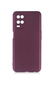 Oppo A54 4g Kılıf Zore Premier Silikon Kapak Mürdüm Oppo A54 4g Kılıf Zore Premier Silikon Kapak Mürdüm