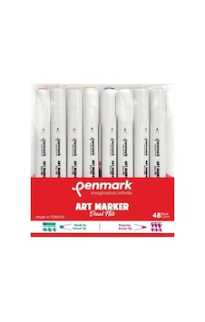Marker's Art Brush Kalem 48 Li Set Marker's Art Brush Kalem 48 Li Set