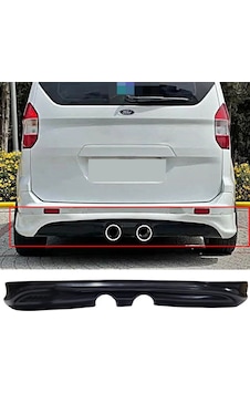 Ford Tourneo Courier R32 Arka Ek Plastik Siyah Difüzör Arka-bodykit-ek-karlık Ford Tourneo Courier R32 Arka Ek Plastik Siyah Difüzör Arka-bodykit-ek-karlık