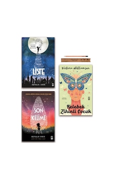 Genç Timaş Liste - Son Kelime - Kelebek Zihinli Çocuk Set 3 Kitap Genç Timaş Liste - Son Kelime - Kelebek Zihinli Çocuk Set 3 Kitap