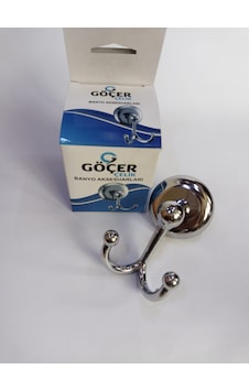 Göçer Çelik Banyo Askısı Krem