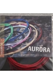Aurora 0 25 Divan Bağlama Teli Kırmızı Bamlı Aurora 0 25 Divan Bağlama Teli Kırmızı Bamlı