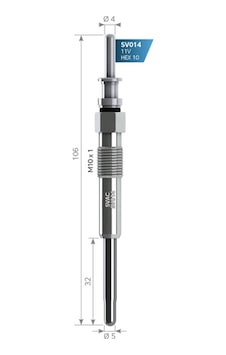 Svac Sv014 Kızdırma Bujisi Bmw E38 E39 E46 E53 Land Rover Freelander 2.0 Td4 Range Iıı M47 M57 Omega B 12232248059 Svac Sv014 Kızdırma Bujisi Bmw E38 E39 E46 E53 Land Rover Freelander 2.0 Td4 Range Iıı M47 M57 Omega B 12232248059