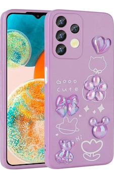 Samsung Uyumlu Galaxy A13 4g Kılıf Kabartma Figürlü Parlak Zore Toys Silikon Kapak Çok Renkli Samsung Uyumlu Galaxy A13 4g Kılıf Kabartma Figürlü Parlak Zore Toys Silikon Kapak Çok Renkli