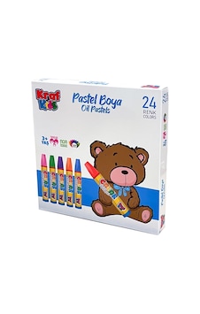 Kraf Kids Pastel Boya 24 Lü Kk520 Çok Renkli Kraf Kids Pastel Boya 24 Lü Kk520 Çok Renkli