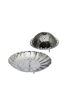 Küçük Metal Buharda Sebze Pişirici Sepet Haşlama Aparatı Bx40