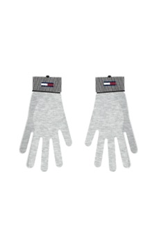 Tommy Hilfiger Tjw Flag Gloves Kadın Gri Eldiven Tommy Hilfiger Tjw Flag Gloves Kadın Gri Eldiven
