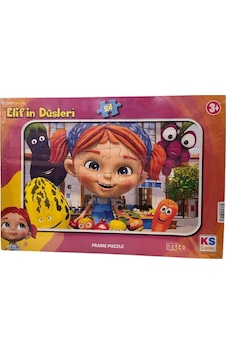 Ks Games Puzzle 24 Parça Elifin Düşleri Ed 704